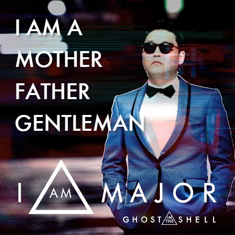 AM A ER FATHER GENTLEMA A M GHOST S HE LL