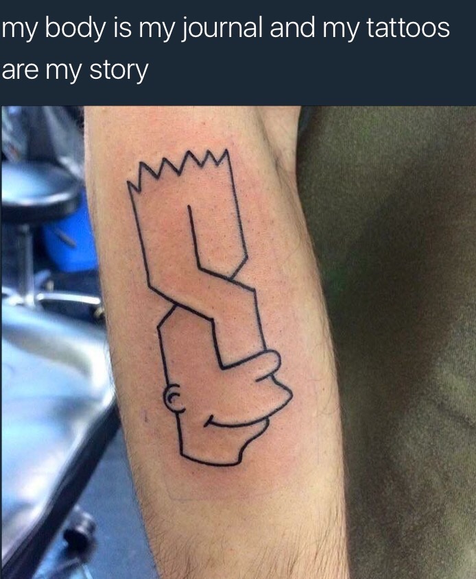 my body is my journal and my tattoos are my story