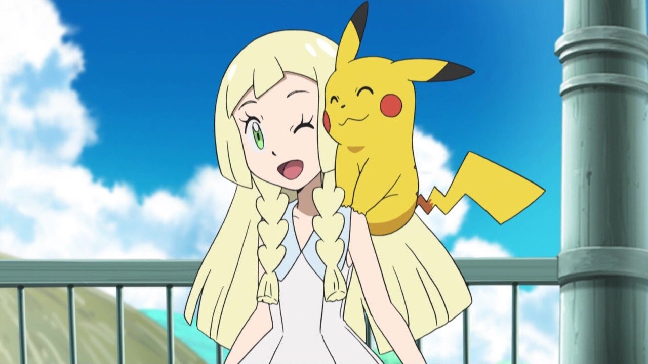 Pikachu On Lillies Shoulder Pokémon Sun And Moon Know