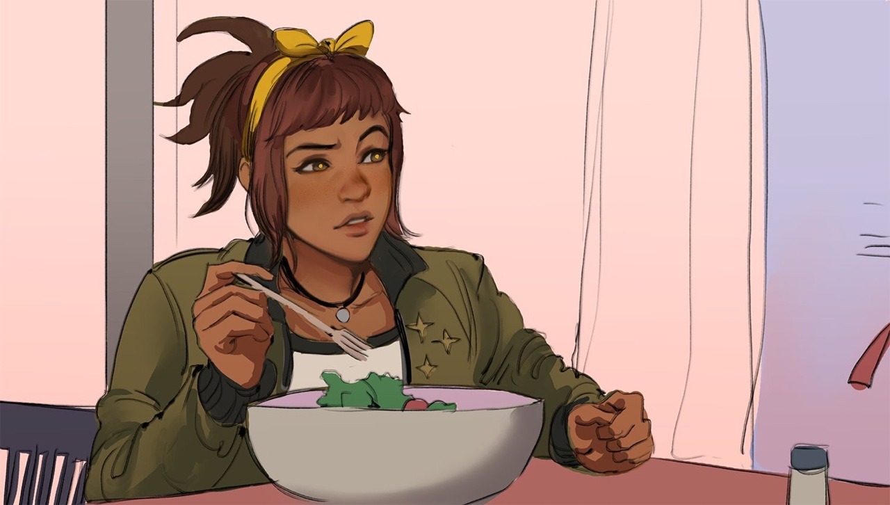 Fan Art Right In Front Of My Salad? Know Your Meme