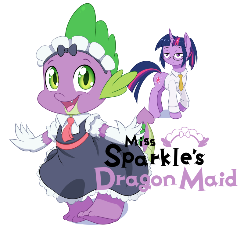 Miss Sparkle's dragon maid by dstears | My Little Pony ...