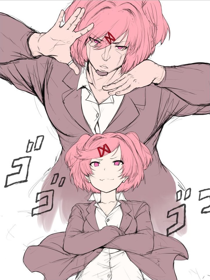 Buff Natsuki Meme Buffsuki Doki Doki Literature Club GIF FGRA