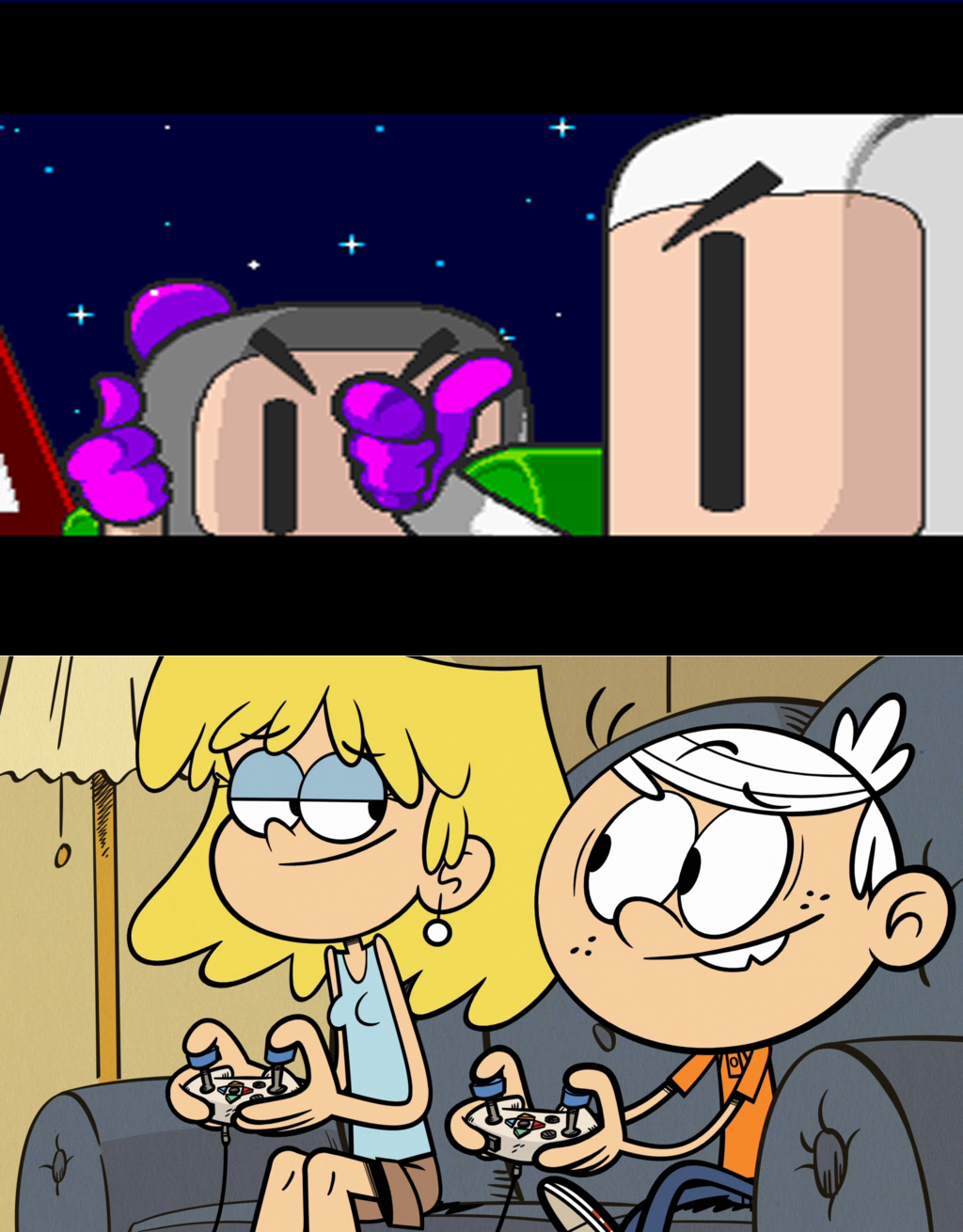 Lincoln loud x lori loud