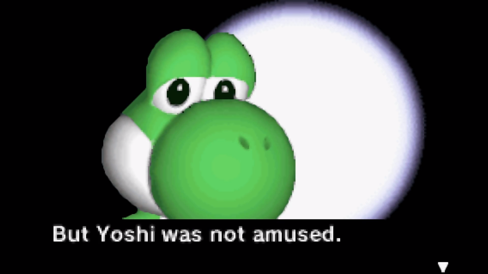 Yoshi Is Not Amused Yoshi Know Your Meme