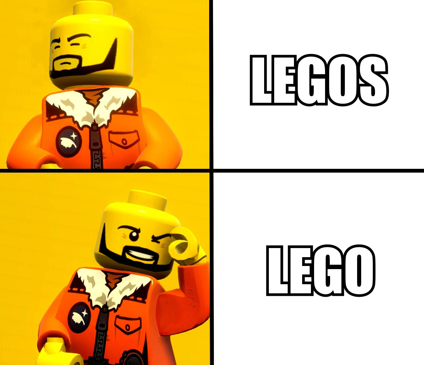 LEGO Drakepost Drakeposting Know Your Meme