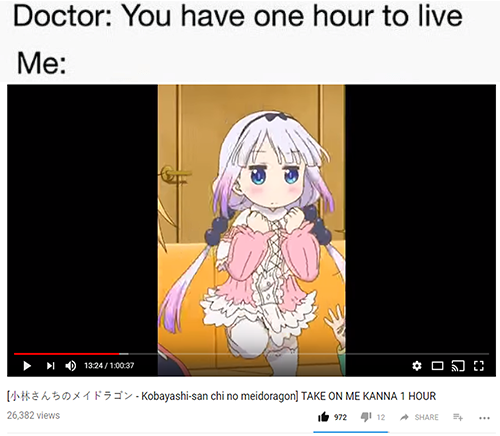 You Have One Hour To Live | Miss Kobayashi's Dragon Maid | Know Your Meme You Have One Hour To Live | Miss Kobayashi's Dragon Maid | Know Your Meme