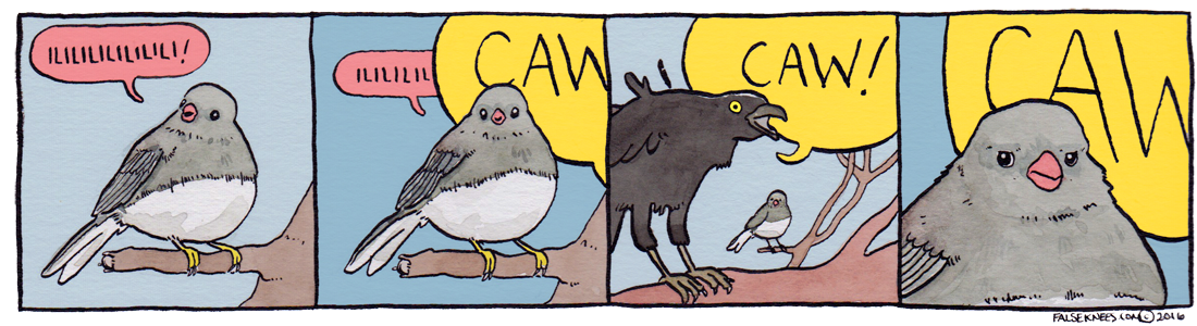 Screaming Crow Meme