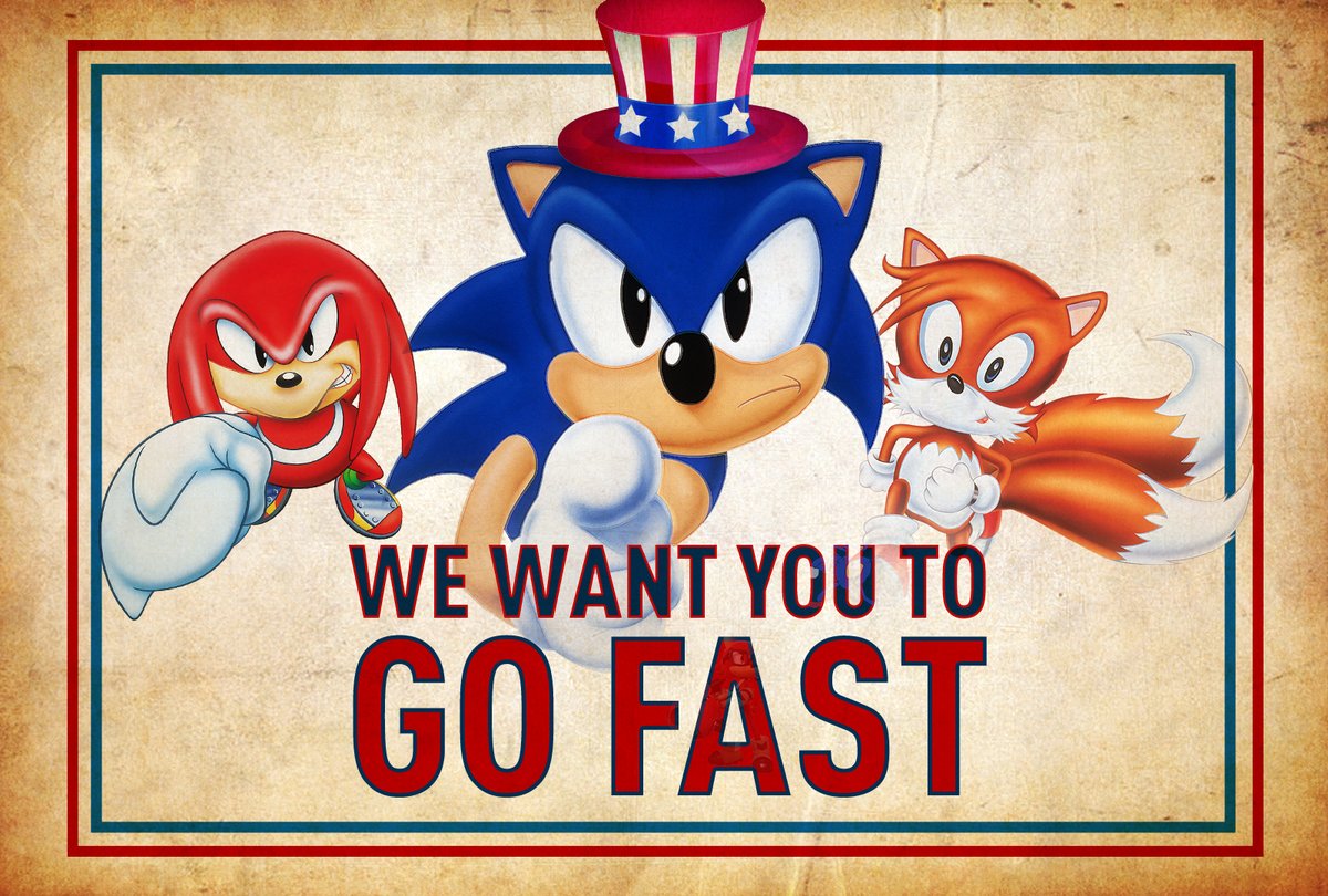 WE WANT YOU TO GO FAST