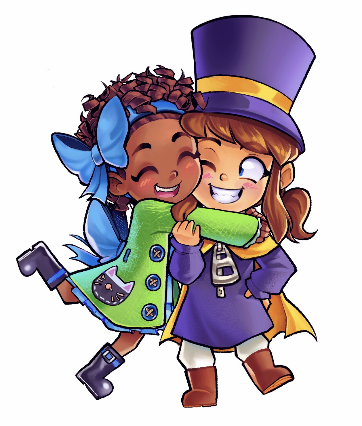 She’s finally revealed!!!!! by cyanatar A Hat in Time Know Your Meme