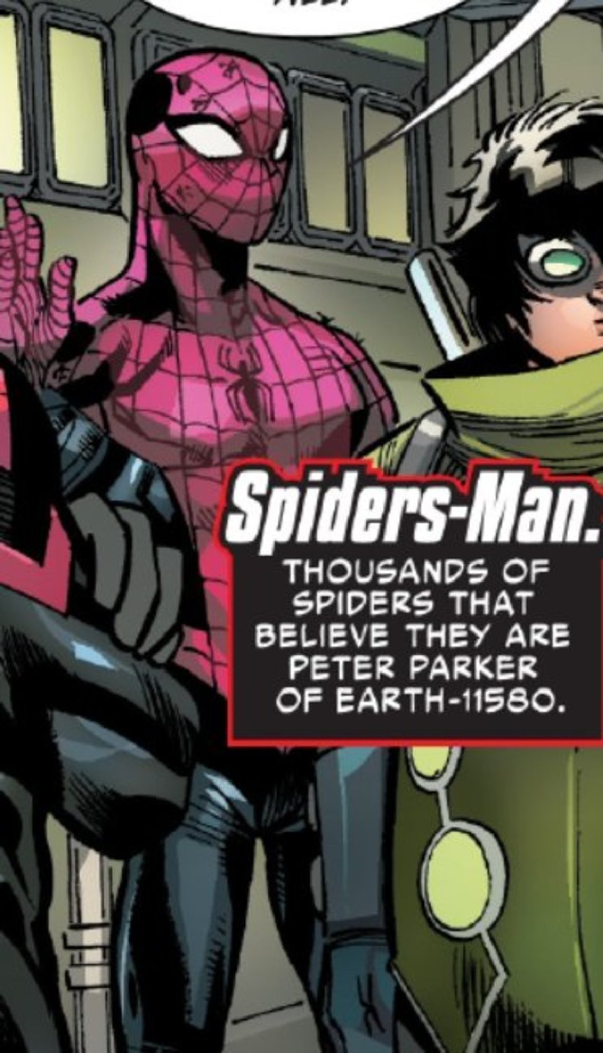 Spiders Man SPIDERS THAT BELIEVE THEY ARE PETER PARKER OF EARTH-11580.