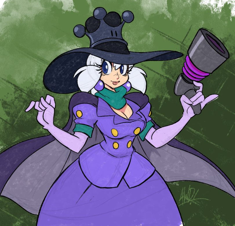 Darkwing Duckette by Andrew Dickman | Peachette / Super Crown | Know ...