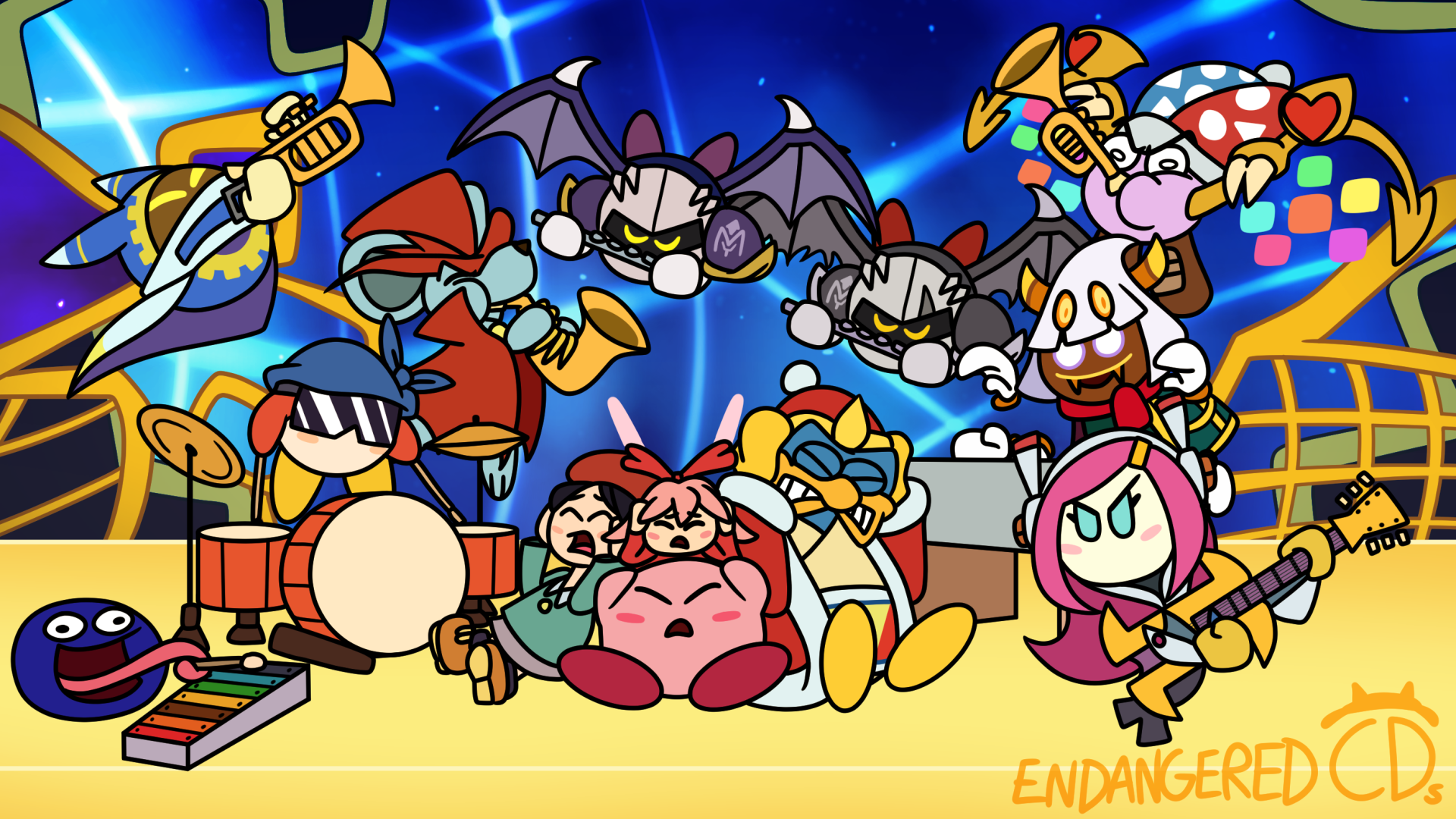 Kirby's Past Rivals Ensemble | Kirby | Know Your Meme