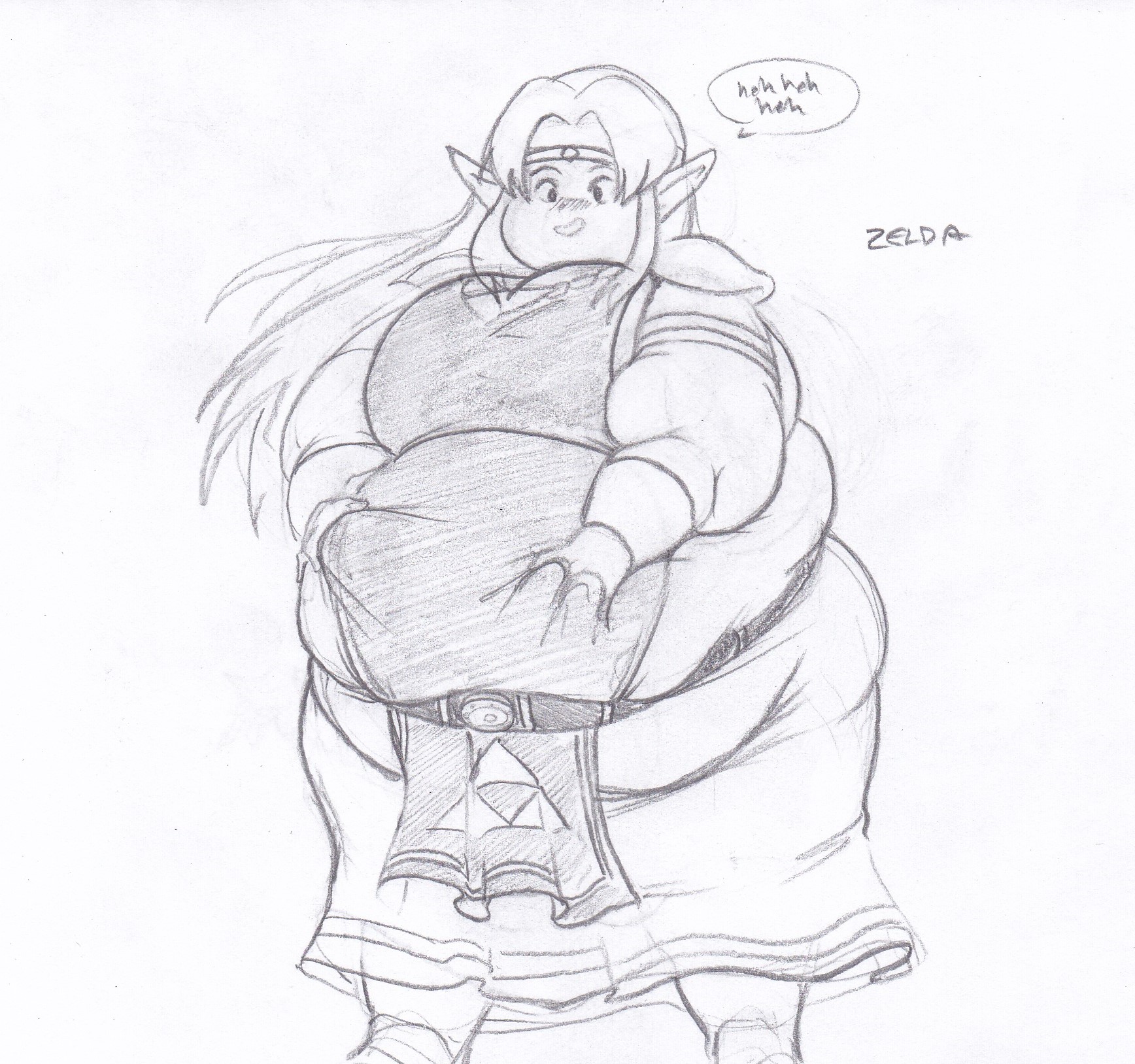 legend of zelda weight gain