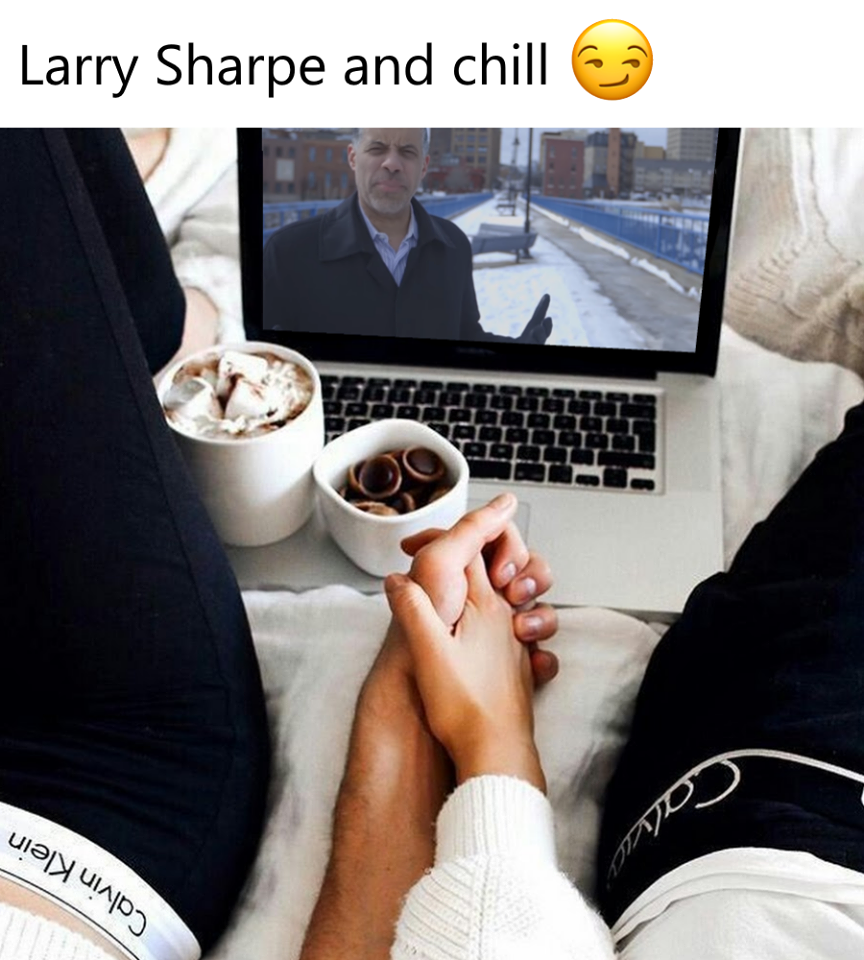 Larry Sharpe and chill 1