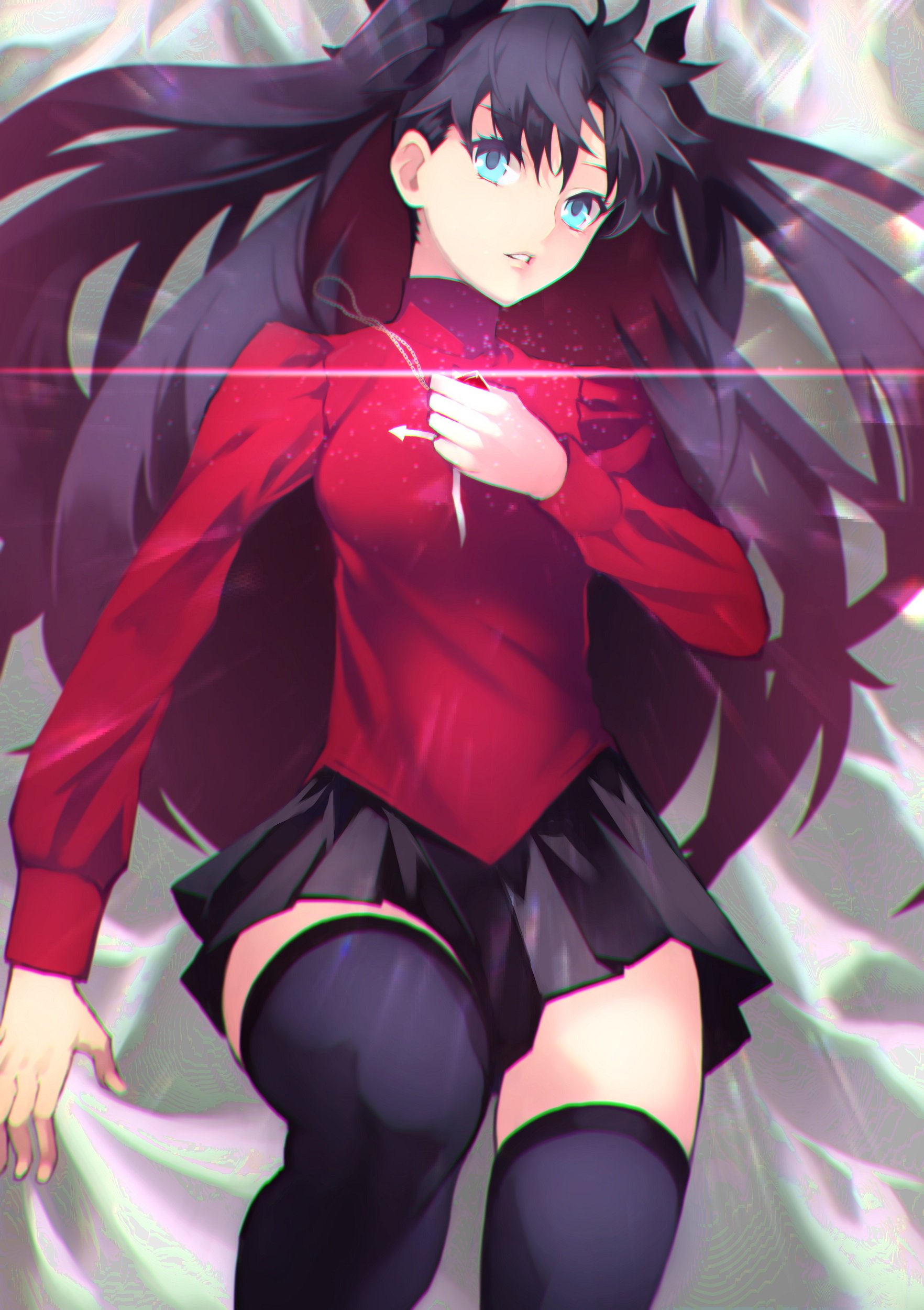 Rin Tohsaka From Fate Stay Night Unlimited Blade Works Fanart By Yoshi55level Fate Type Moon Know Your Meme