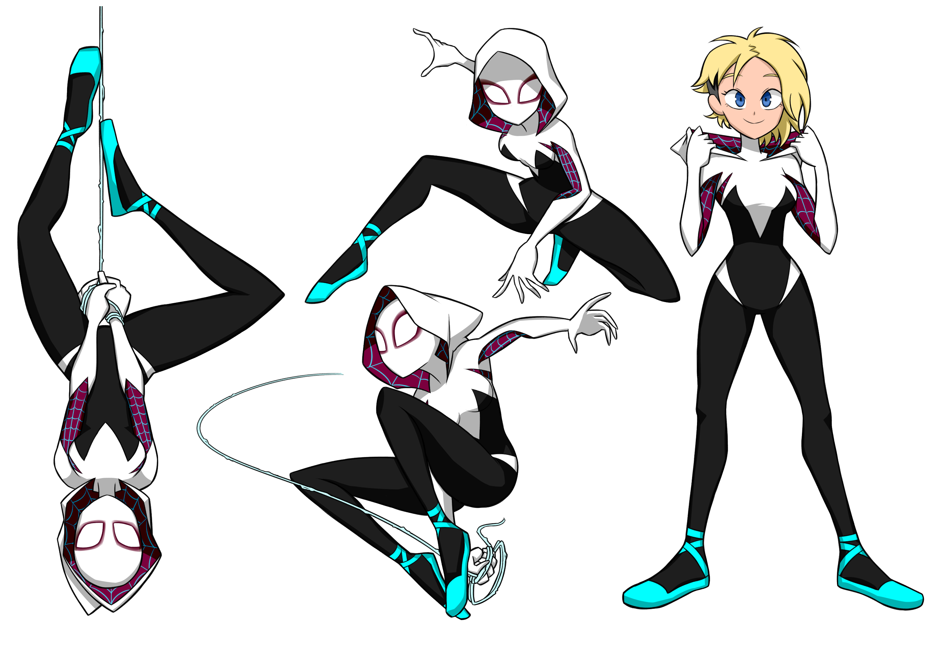 Hi Gwen SpiderMan Into the SpiderVerse Know Your Meme