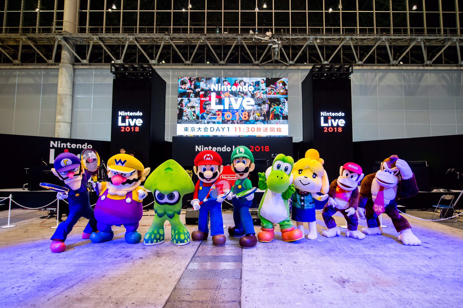 Nintendo Nintendo Live Live 2018 東京大会DAY1 11:30放送開始 2018 Nintendo Nintendo 2018