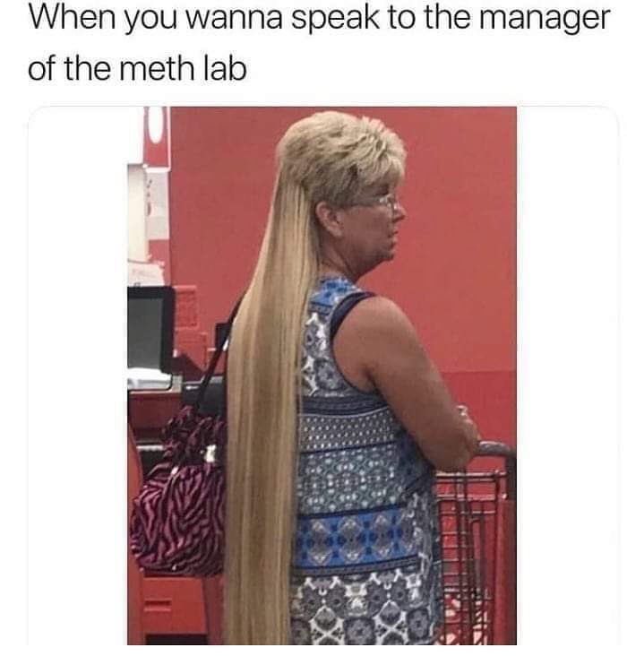 Karen Has Really Let Her Self Go Speak To The Manager Haircut 