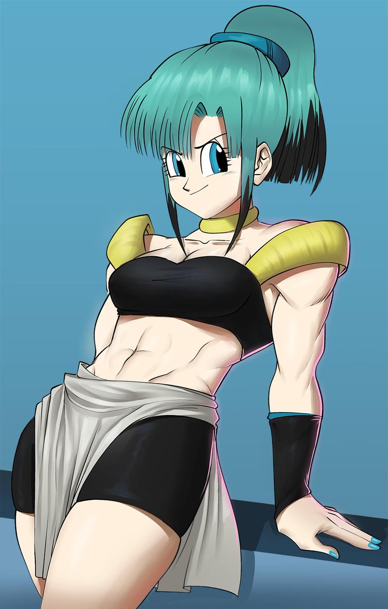 Bulma and chi chi fusion