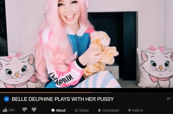 bell delphine pornhub twitter