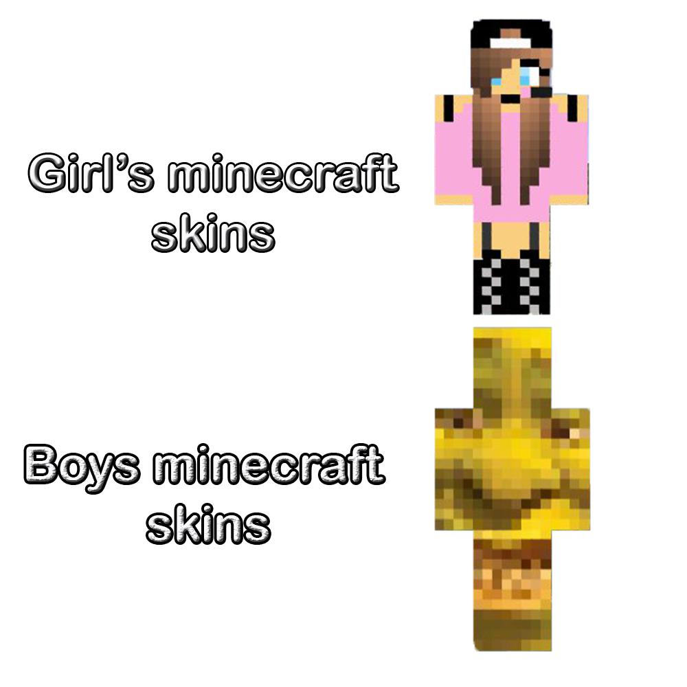 What Are Girls R Minecraftmemes Minecraft Know Your Meme