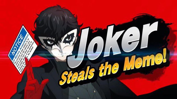 Joker Steals the Meme! ad eune uouainha auaw in NOTICE