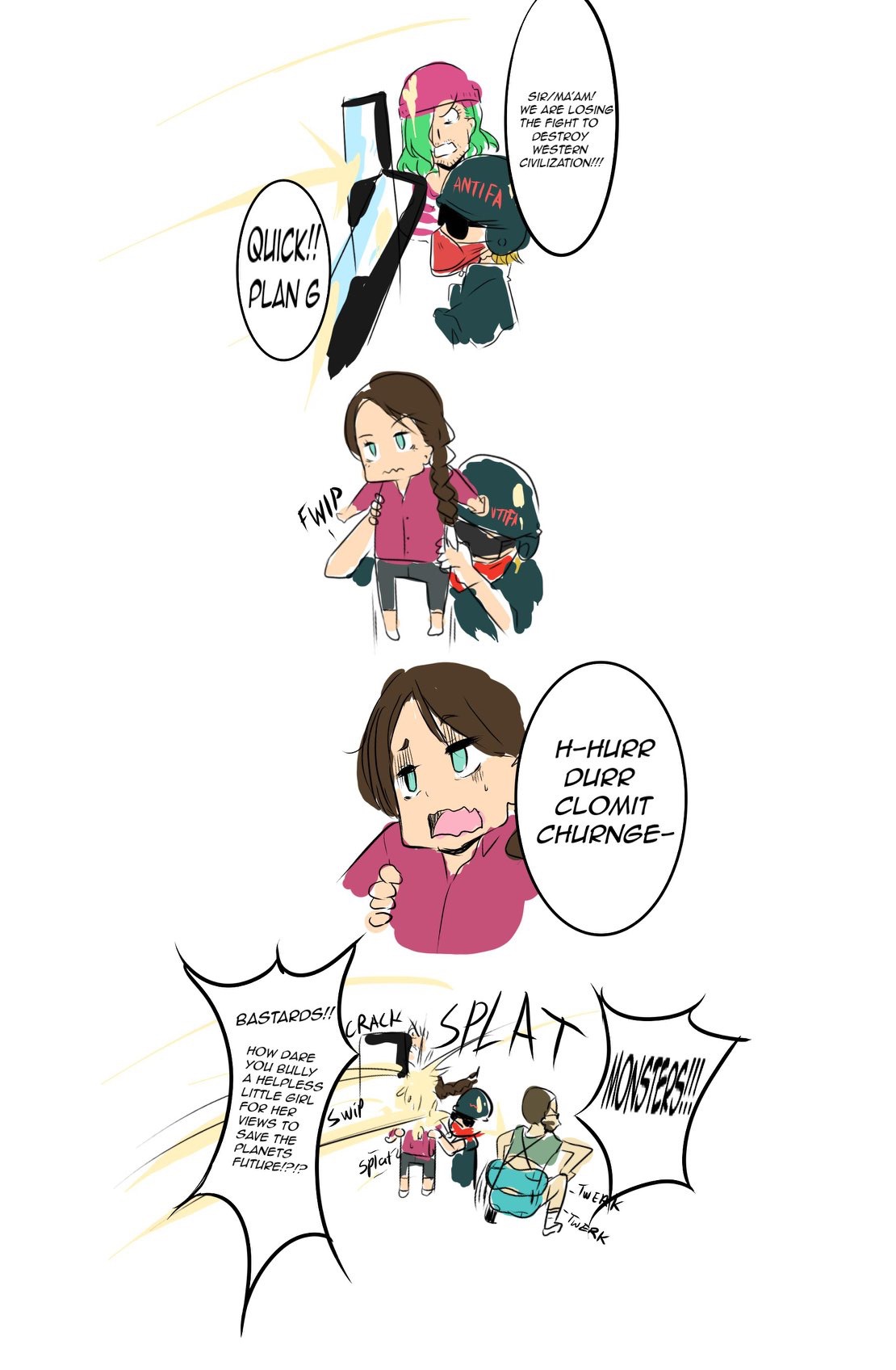 Greta thunberg twerk