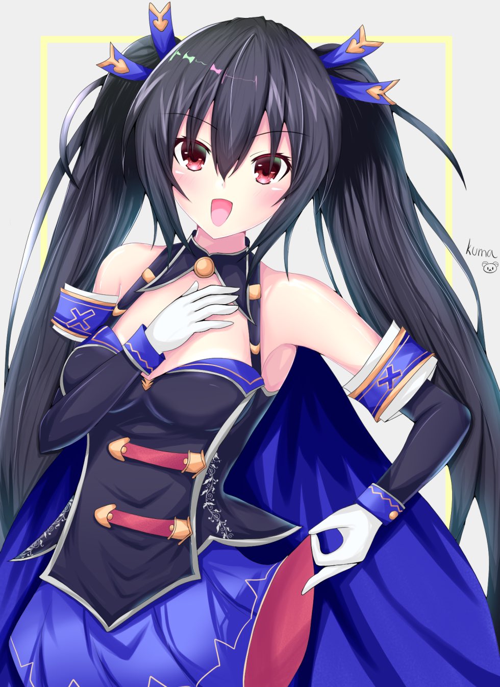 VVVTune isn't out yet, but I already love the design of Noire's new outfit made for the game. I kinda hope they make a figure of it at some point.