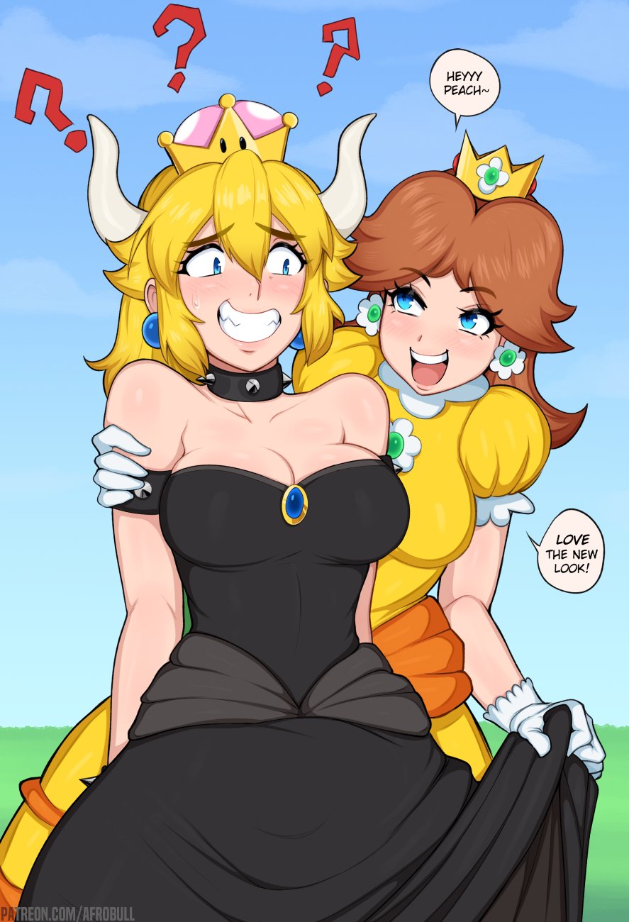 HEYYY PEACH~ LOVE THE NEW LOOK! PATREON.COM/AFROBULL