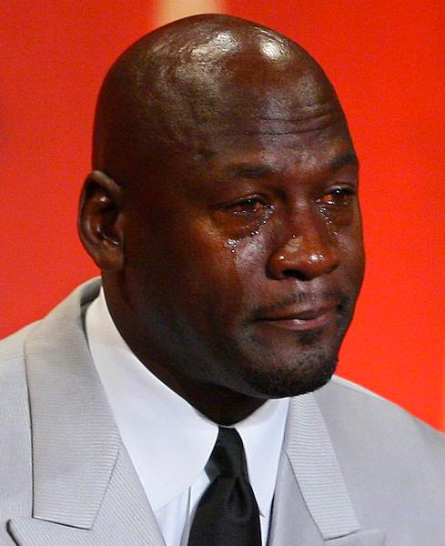 Crying Jordan Template Crying Michael Jordan Know Your Meme