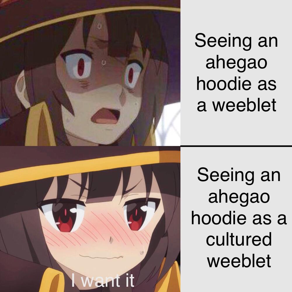 ahegao hoodie sauce