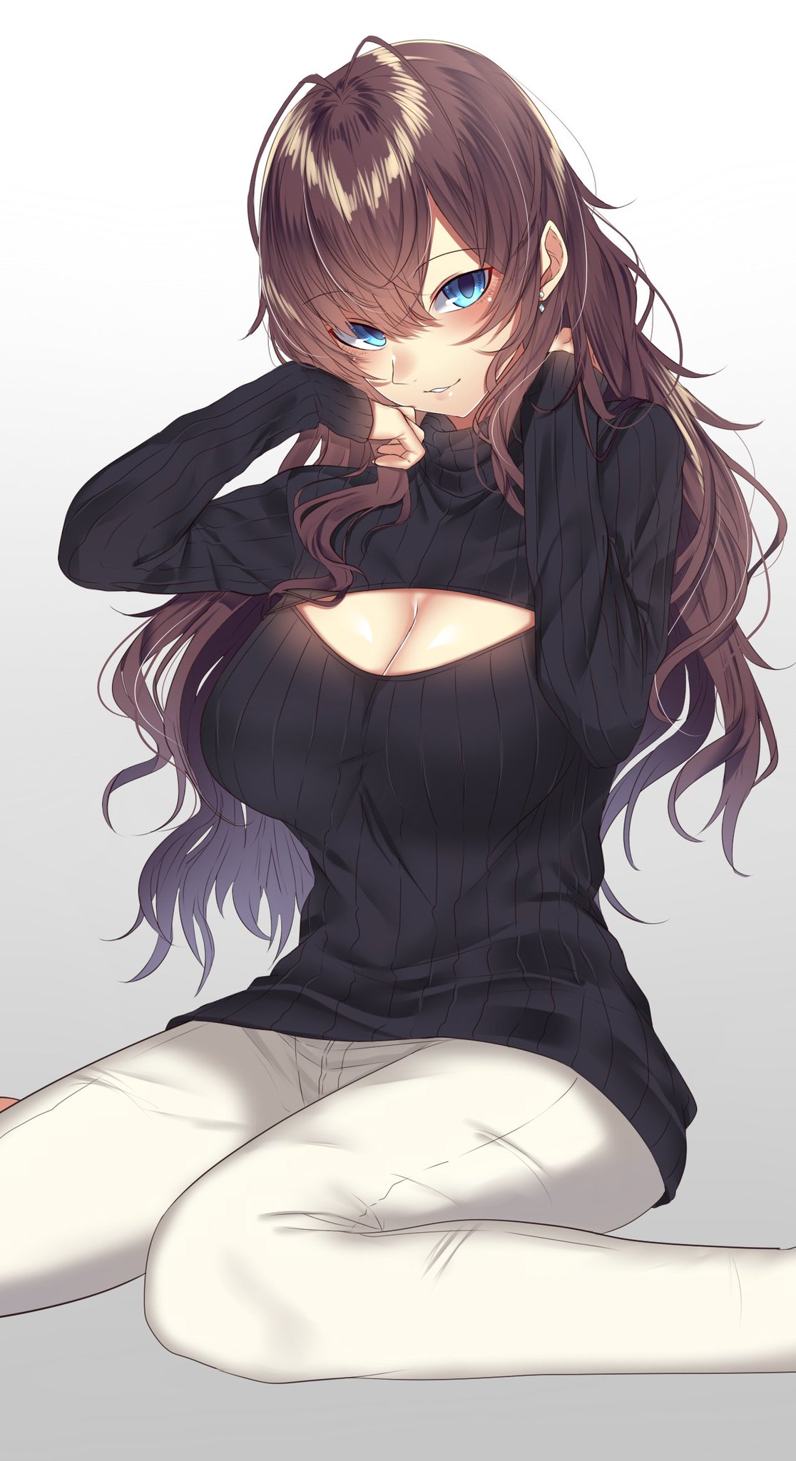 最近絵描けてないから過去に描いた一ノ瀬志希ちゃんはっとくね Keyhole Turtleneck Know Your Meme