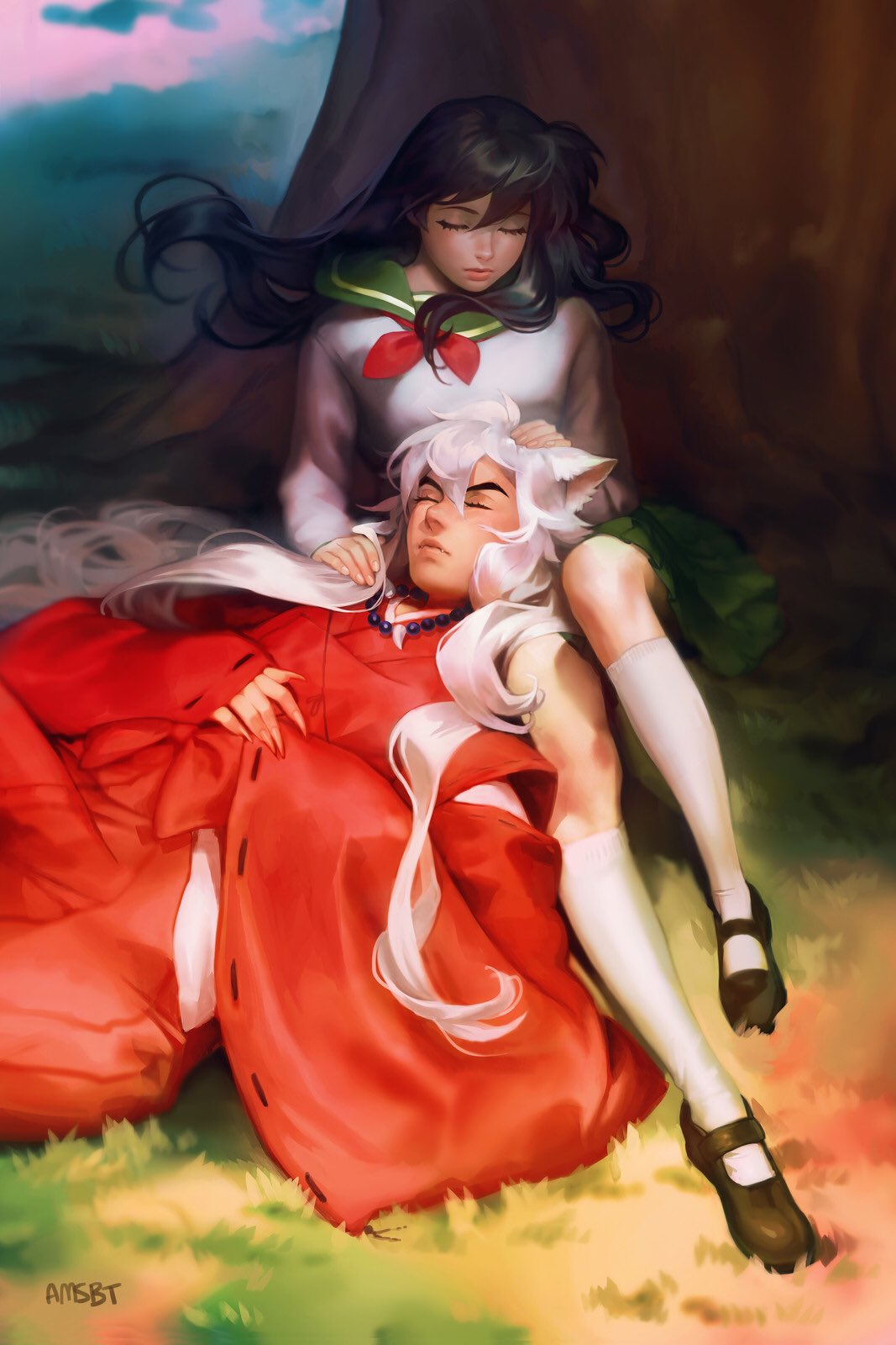 inuyasha and kagome manga