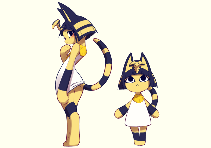 Ankha By Unousaya Ankha Know Your Meme 