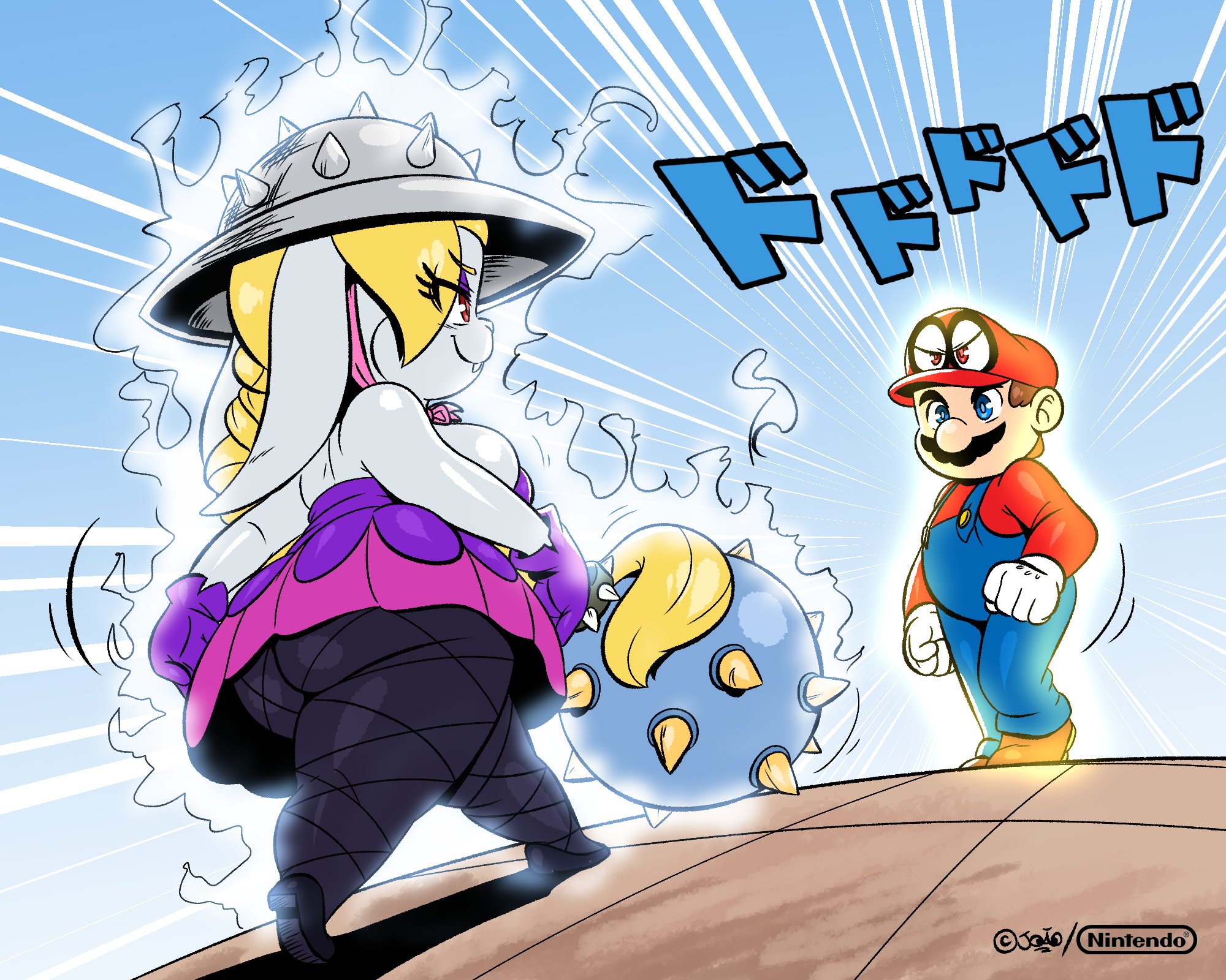 Mariojo's Bizarre Adventure | Oh? You're Approaching Me? / JoJo ...