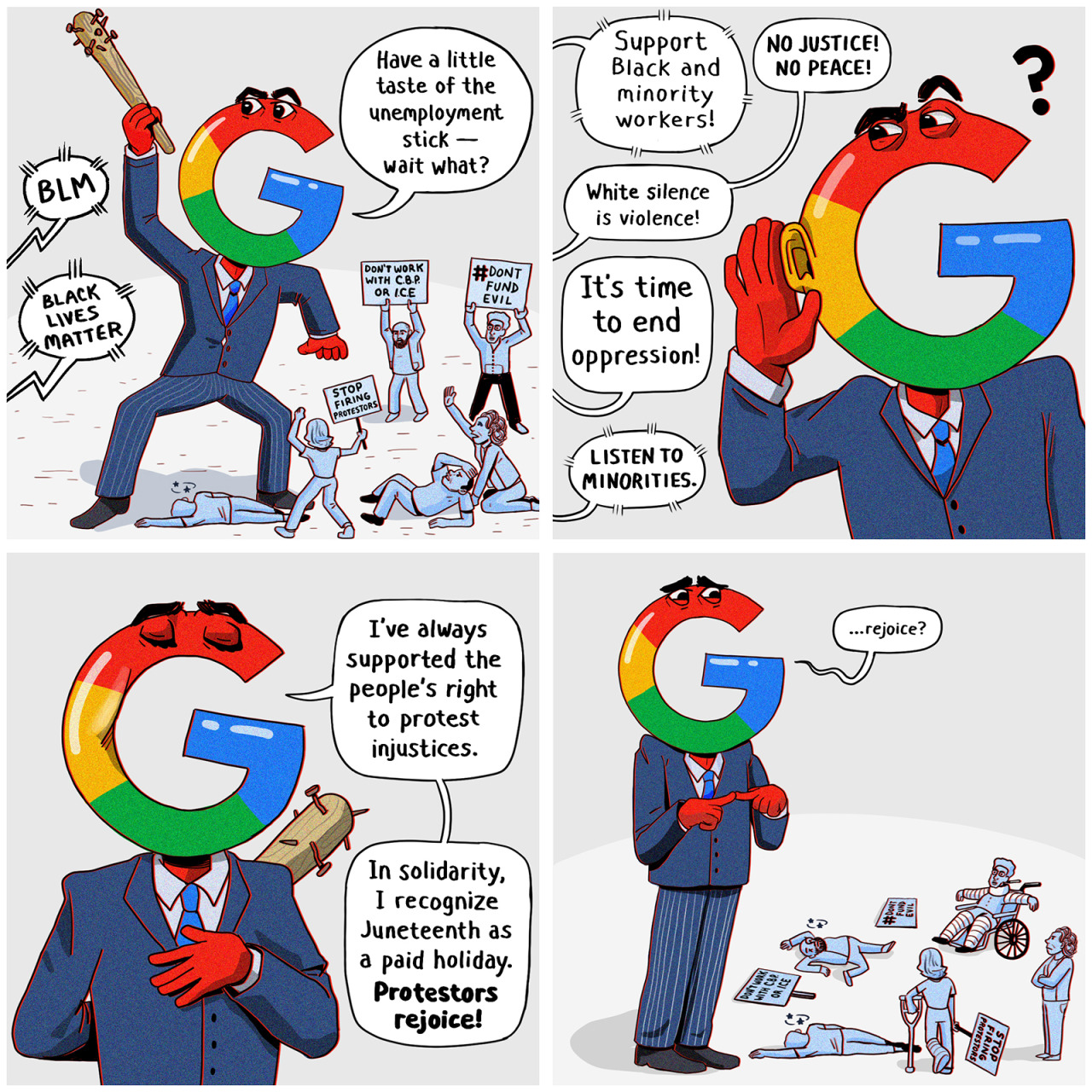 Google Hypocrisy By Chelsea Saunders Juneteenth Know Your Meme