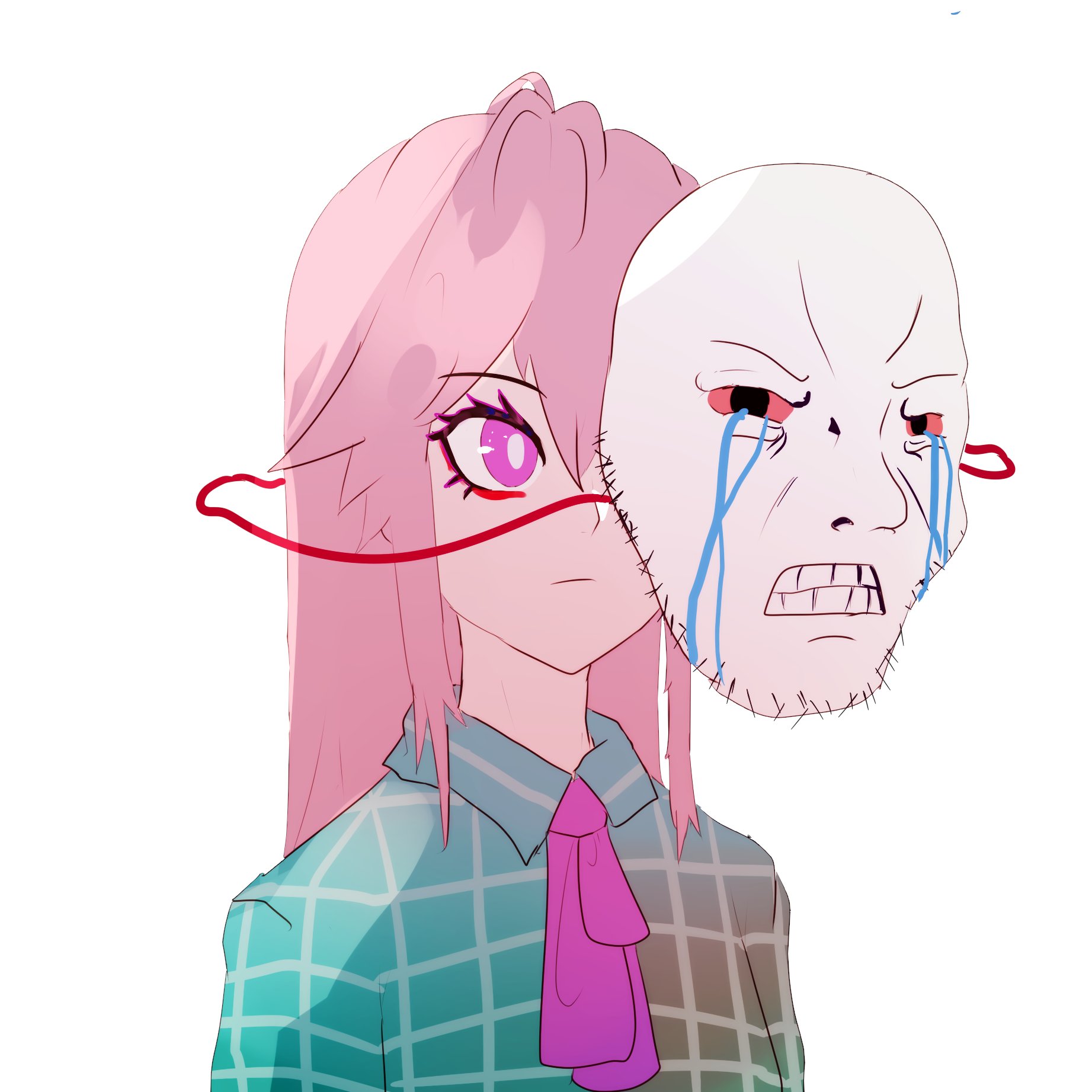 Wojak Crying Mask - 42 фото