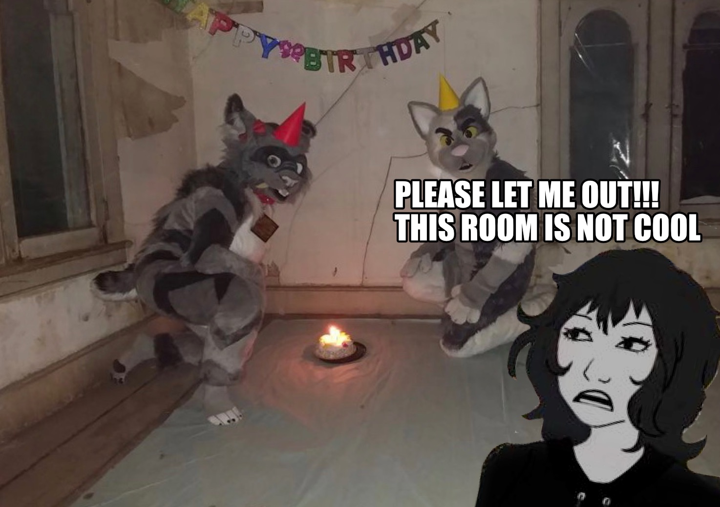 Please Let Me Out Of This Room Wow This Is Your Room Know Your Meme