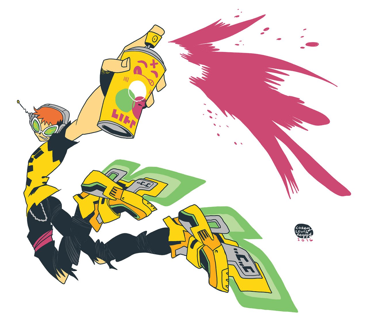 Beat fanart Jet Set Radio Know Your Meme