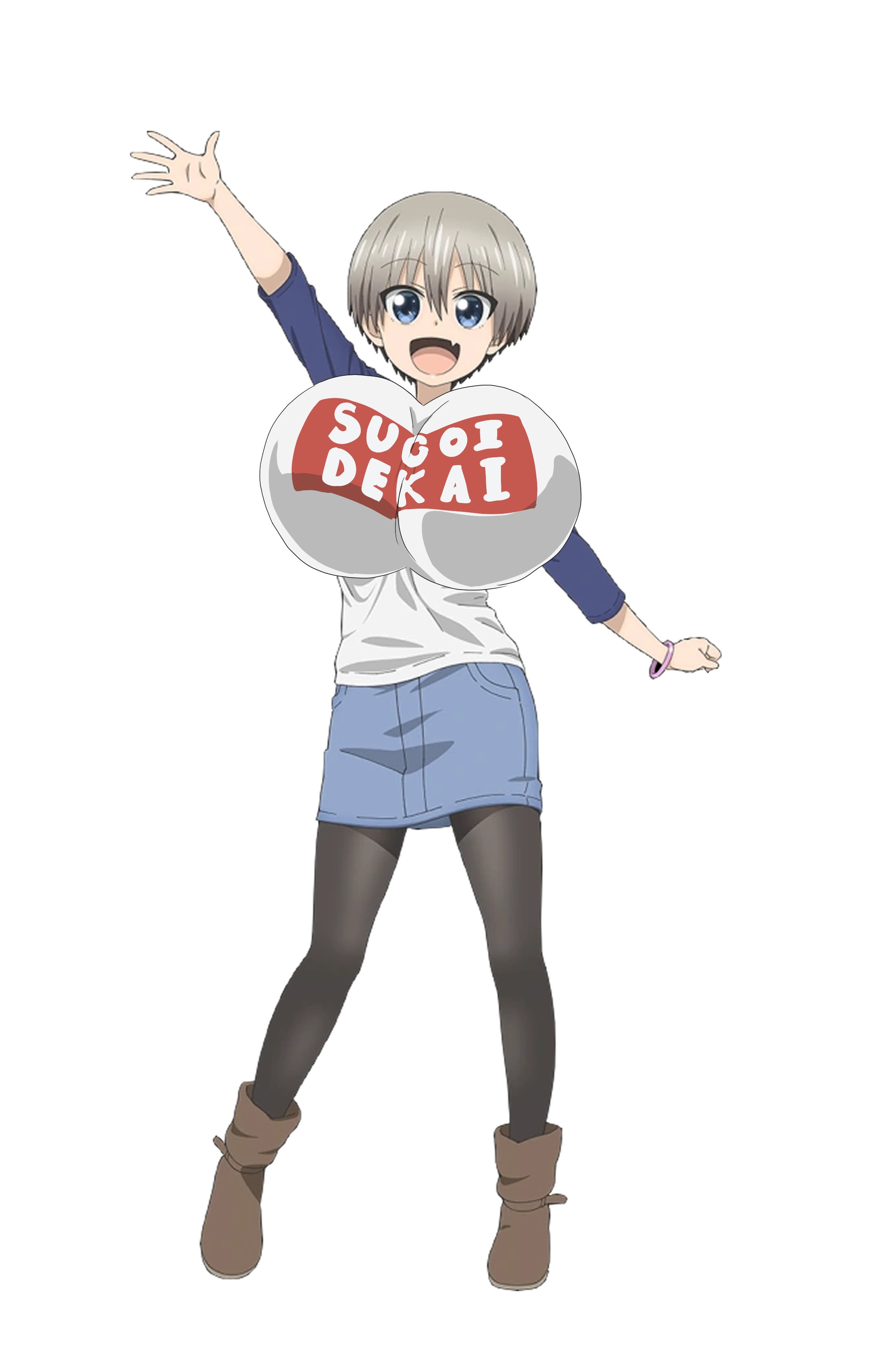 Everytime people get mad at Uzaki her breast grow bigger.