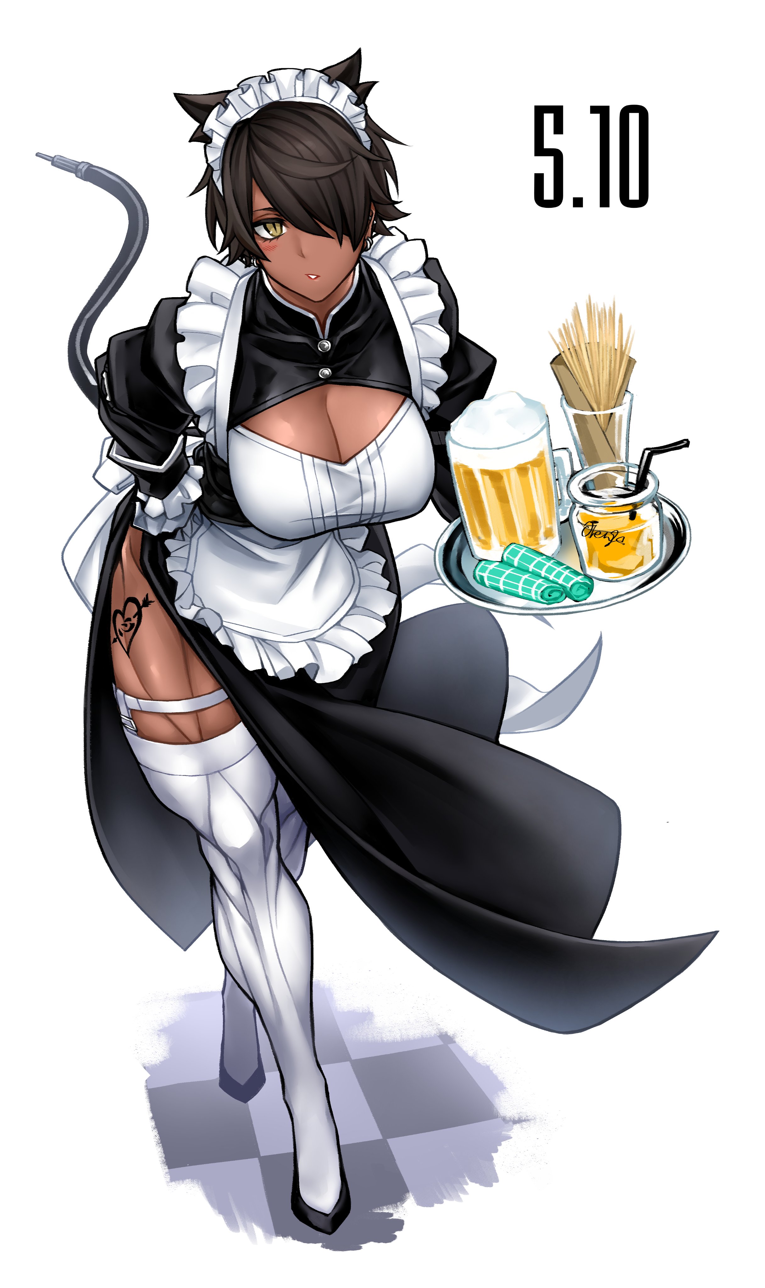 Dark Skin Tomboy Maid Tomboy Know Your Meme 0231