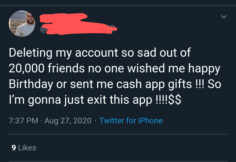 birthday cash app meme