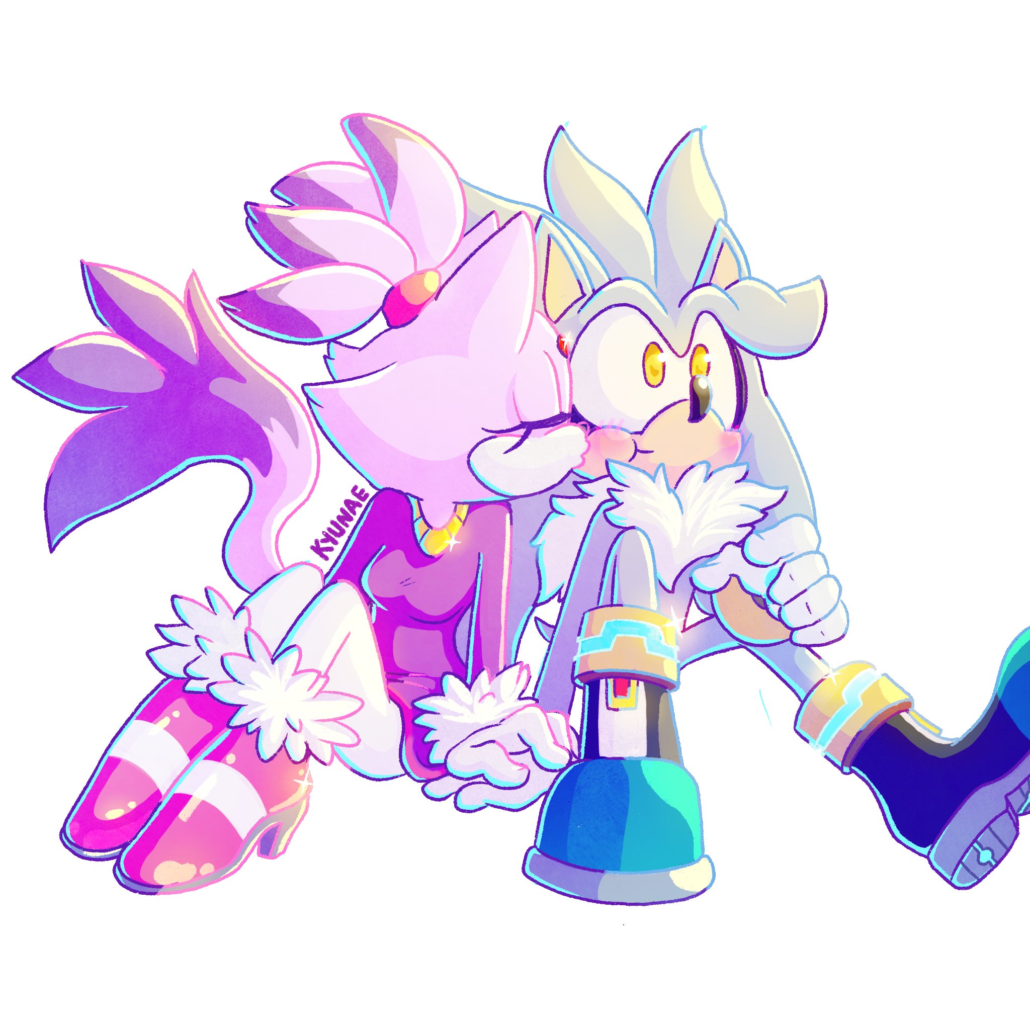 Blaze The Cat And Silver The Hedgehog Comics