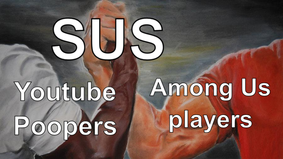 SUS Among Us players Youtube Poopers