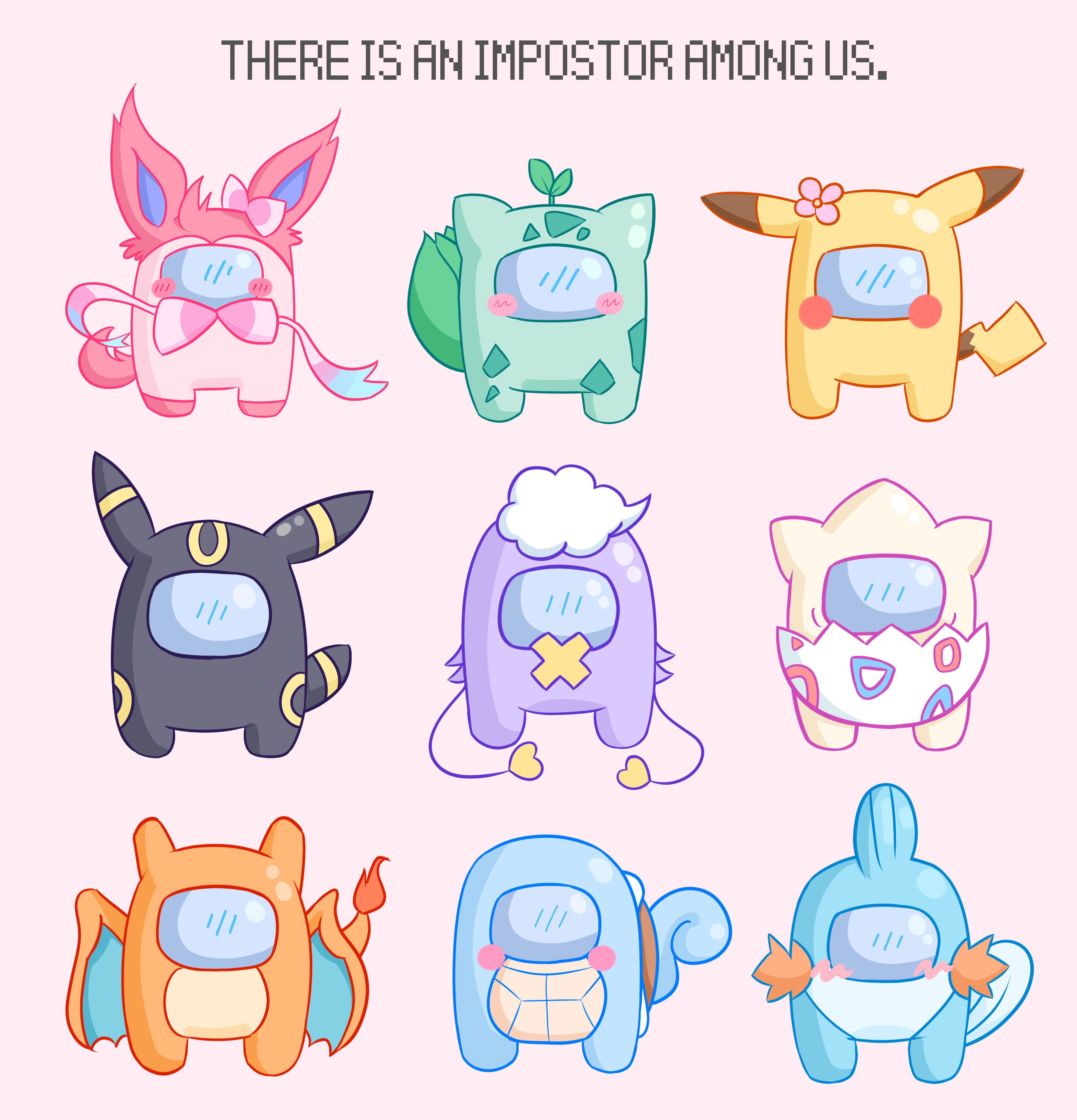 THERE IS AN IMPOSTOR AMONG US. // ///