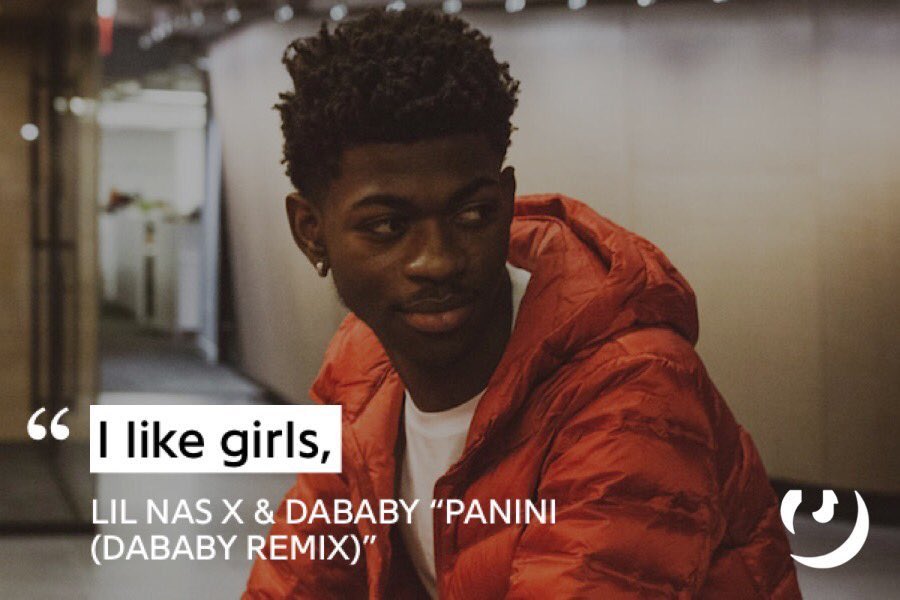 66 I like girls, LIL NAS X & DABABY "PANINI (DABABY REMIX)"