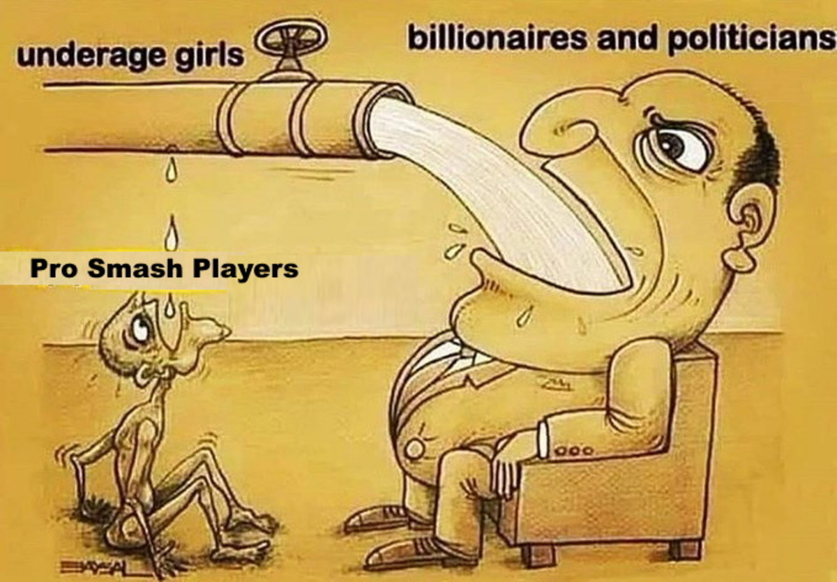 billionaires and politicians underage girls Pro Smash Players 300