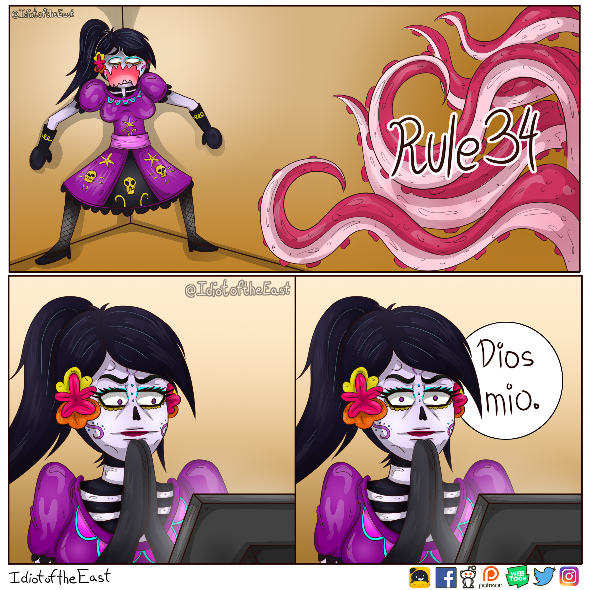 Catarina la catrina rule 34