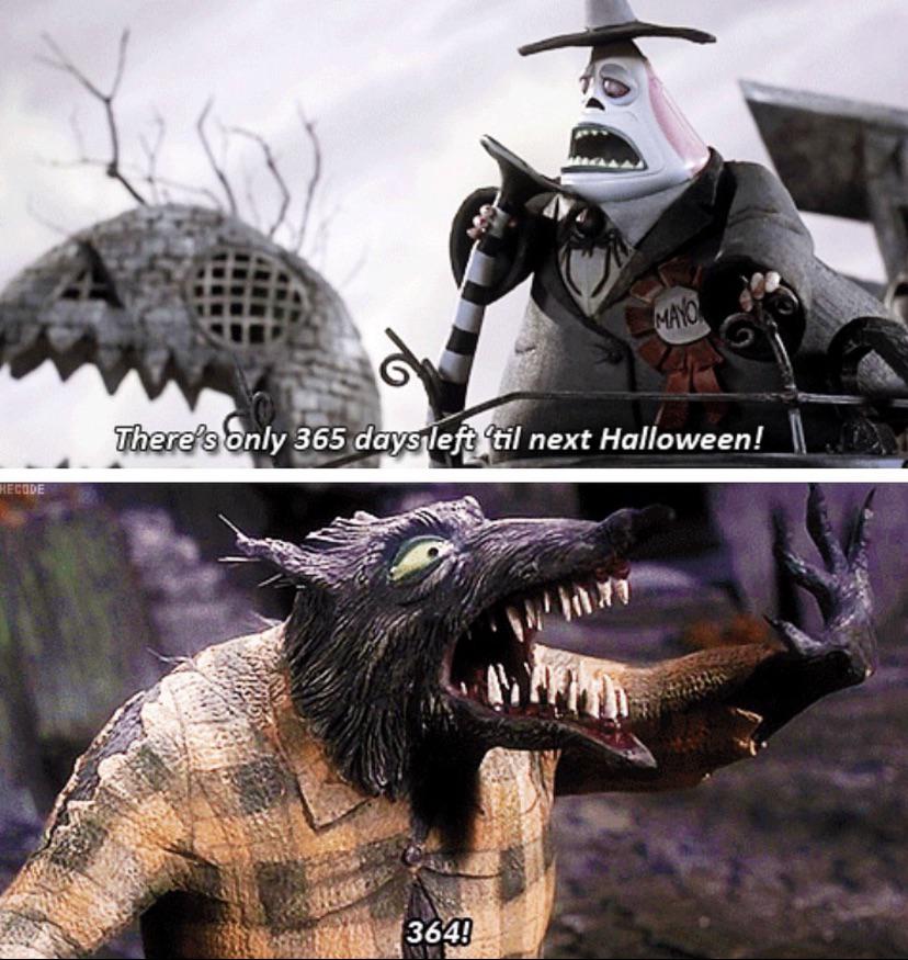 Until Next Halloween The Nightmare Before Christmas Know Your Meme