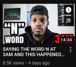 HULNI LE WORD 314:34 SAYING THE WORD N AT 3AM AND THIS HAPPENED. 8.5K views • 4 days ago